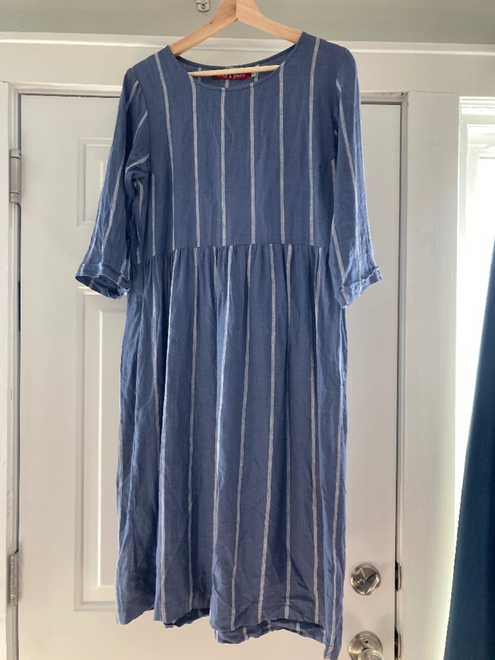 Pyne & Smith No. 19 boatneck midi dress